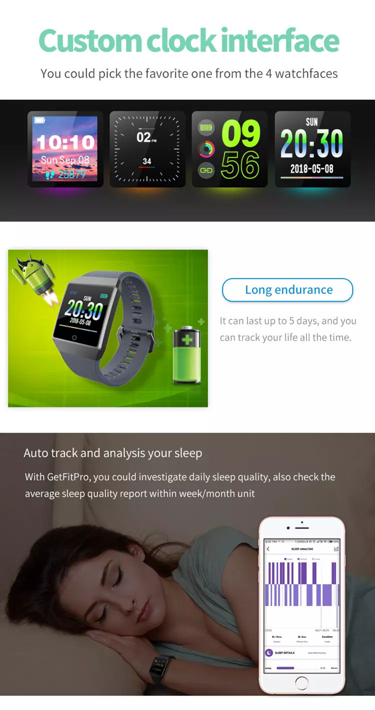 Smart Bracelet B117