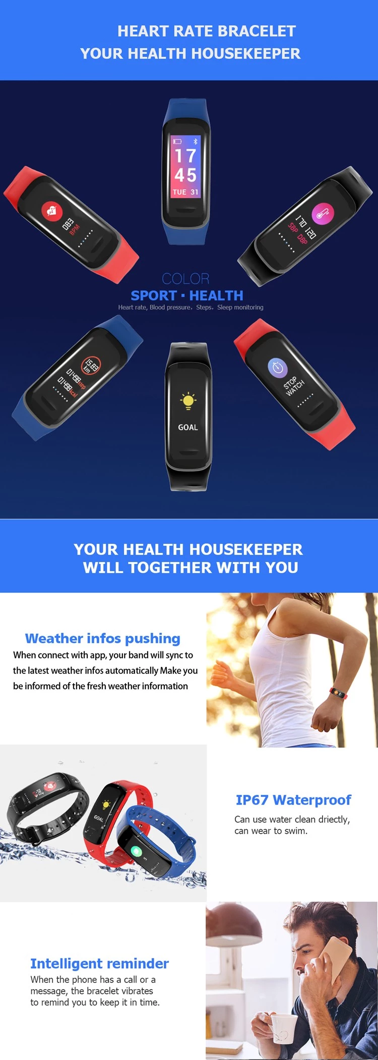 Smart Bracelet B1