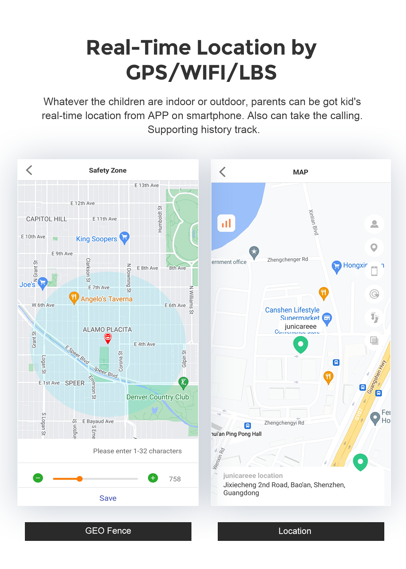 The Principles of Location Tracking in Children's GPS Watches